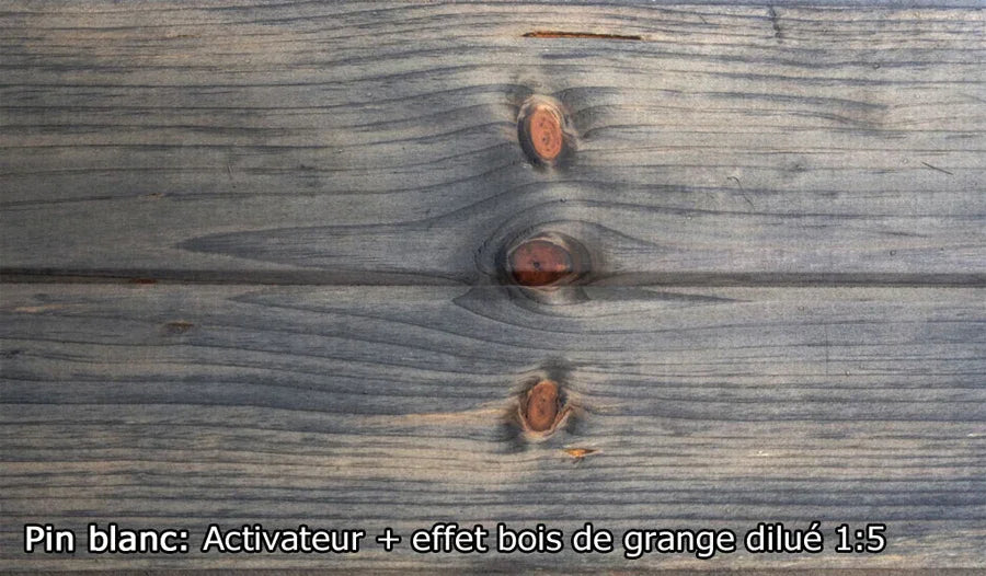 Vieillisseur concentré pour bois - Effet bois de grange