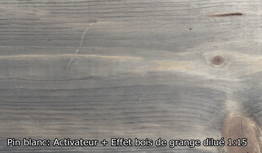 Vieillisseur concentré pour bois - Effet bois de grange