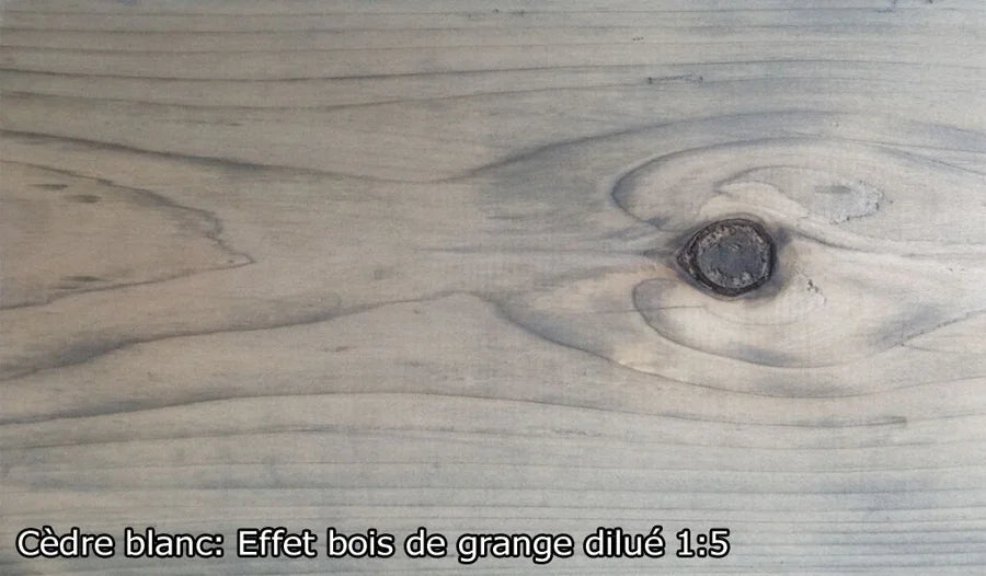 Vieillisseur concentré pour bois - Effet bois de grange