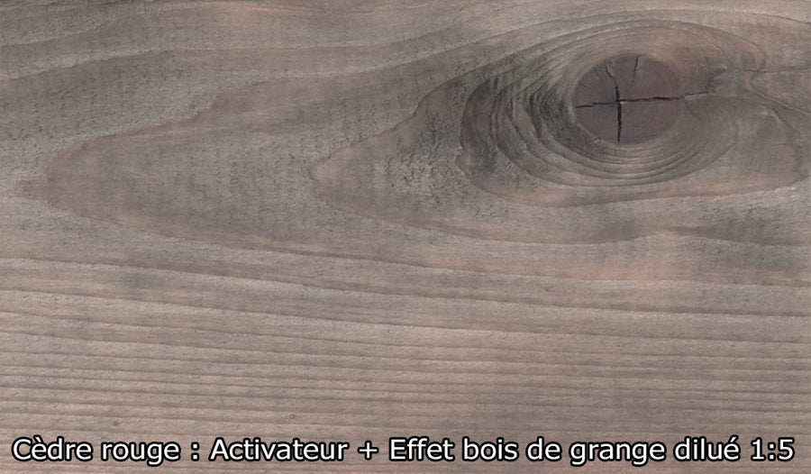 Vieillisseur concentré pour bois - Effet bois de grange