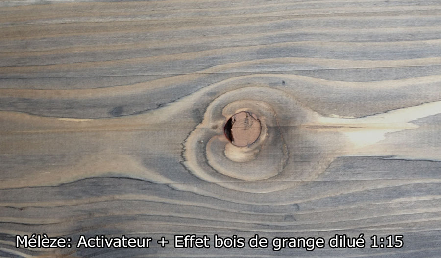Vieillisseur concentré pour bois - Effet bois de grange
