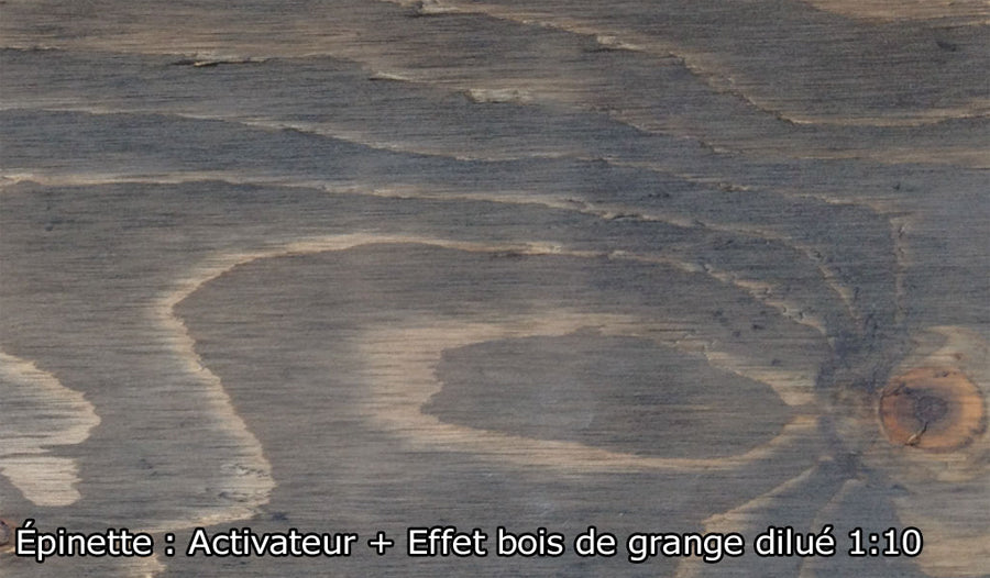 Vieillisseur concentré pour bois - Effet bois de grange