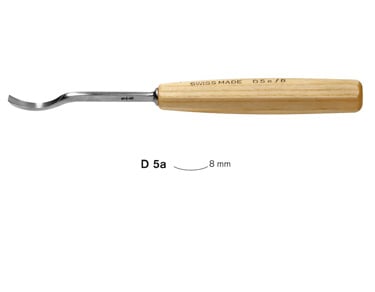 Gouges pour amateurs N°D5A - Pfeil. Fabriqué en Suisse