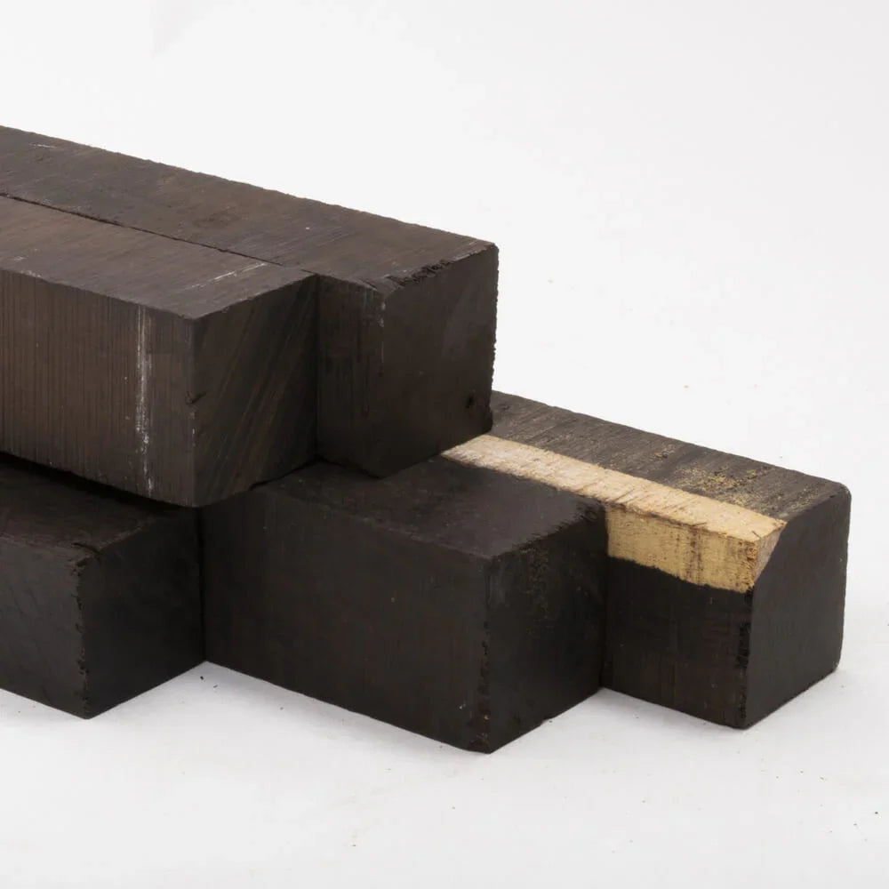 African Blackwood Blanks 1 1/4" x 1 1/4"