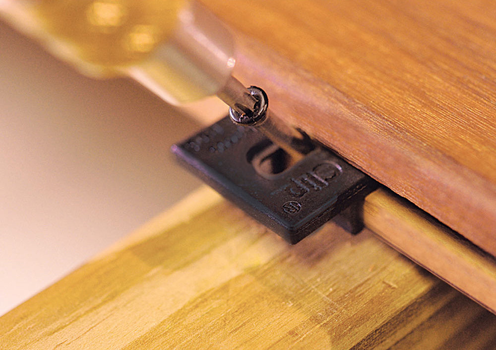 Ipe Clip Extreme hidden deck black fasteners - DeckWise