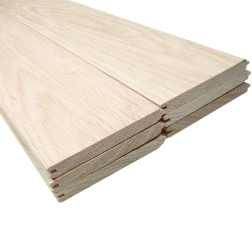 Interior Red Oak Paneling – V-Joint 5/16" x 3"