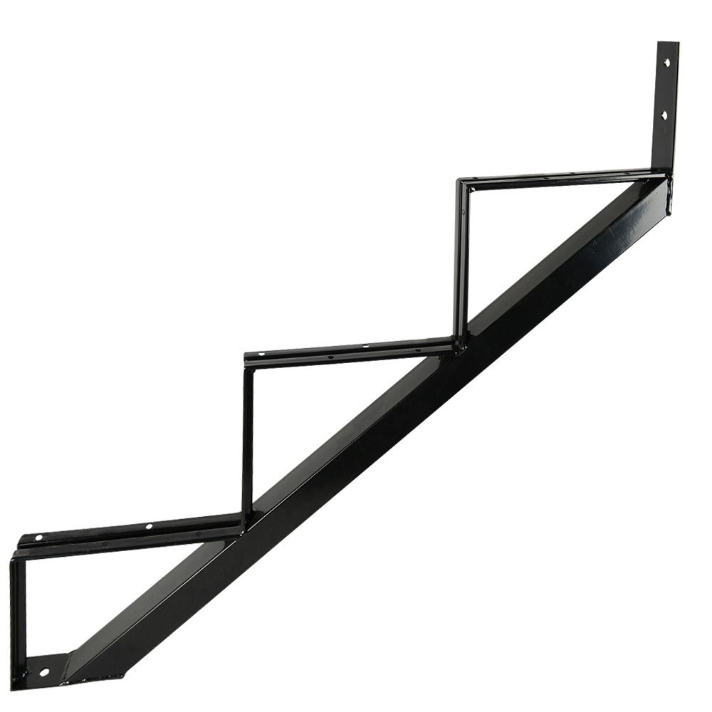 Black steel stair stringer - Pylex