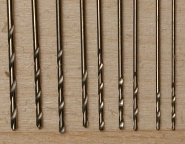 Micro-mèche n°70 à n°80