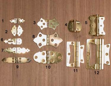 1 " MORTISE BUTT HINGE PQT/2