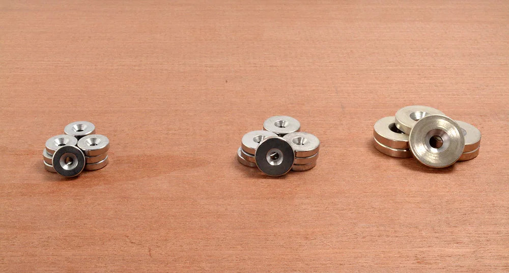 Plaques de fixation pour aimants
