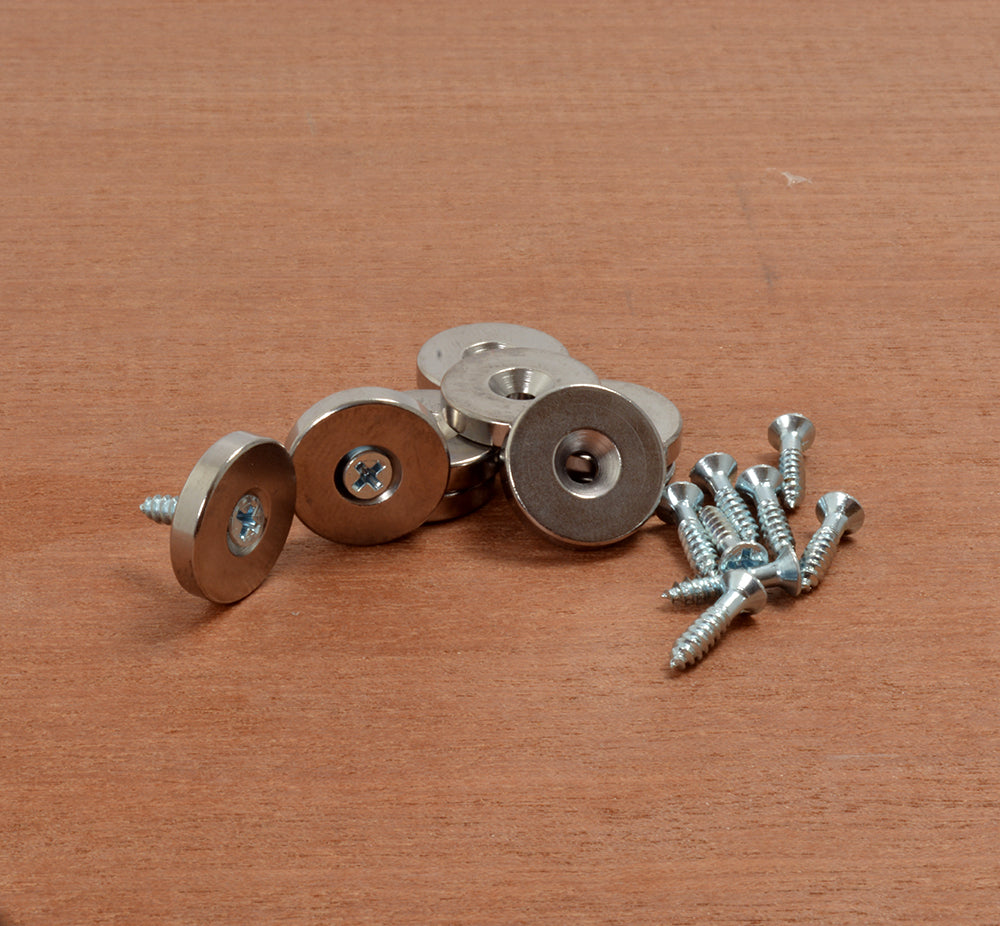 Plaques de fixation pour aimants