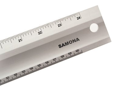 Aluminium ruler 24"and 48" - Samona