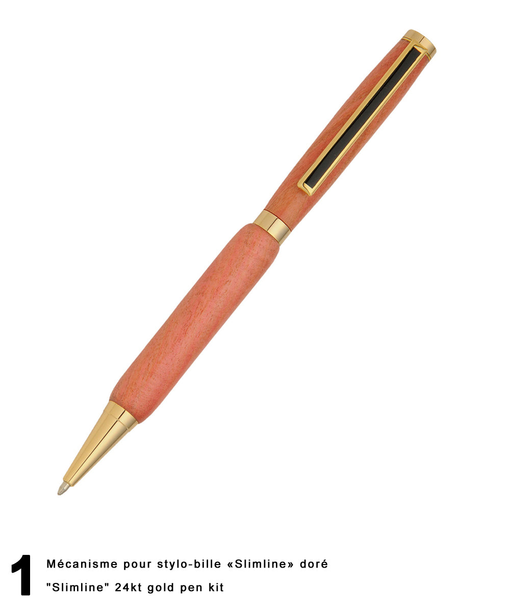 Stylos-bille style «Slimline» - Mécanisme «Twist»