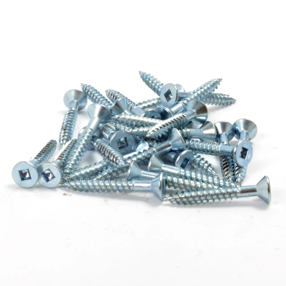 #8 Wood screws - Flat head (bugle) - Regular thread