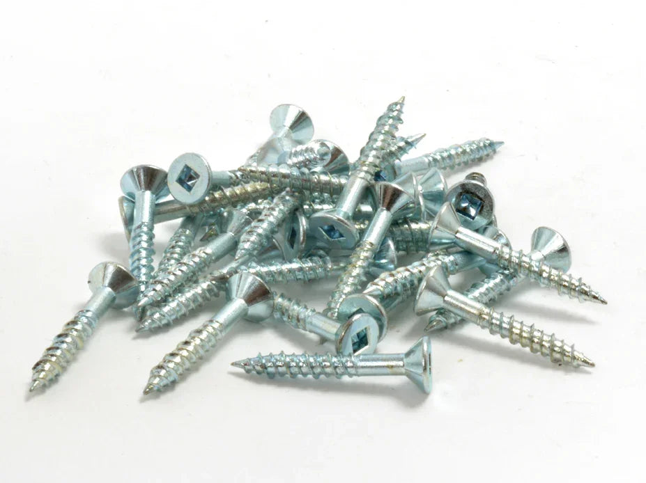 Particles screws - Flat head with nibs - Hi-Low thread