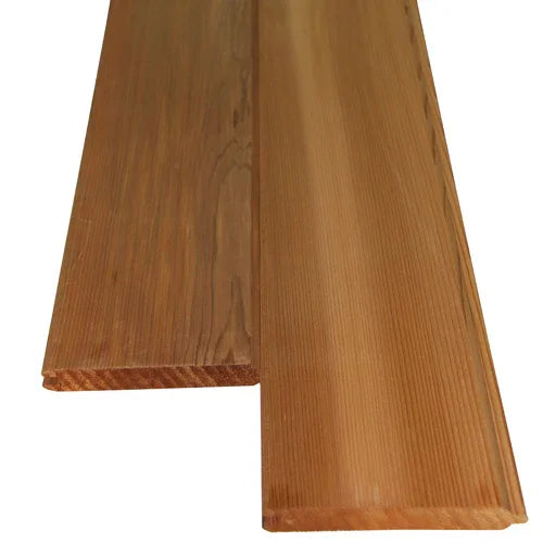 Revêtement extérieur en cèdre rouge de l’Ouest – Prestige V-Joint 11/16" x 6"