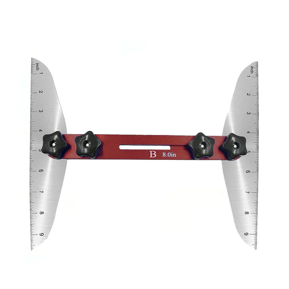 Gabarit ajustable pour marche d’escalier (11 1/2" à 60 1/2")