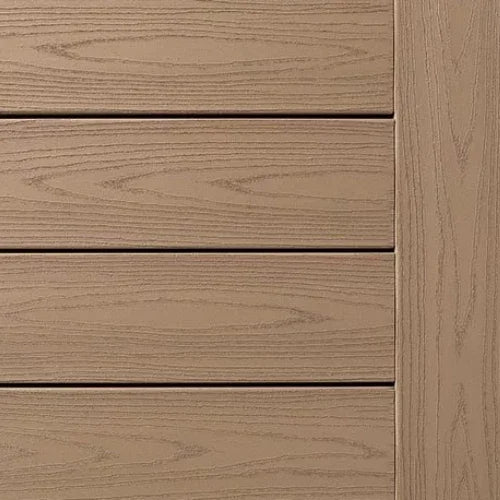 Square Decking Board 1"x8"x20' TimberTech Advanced PVC Harvest - Brownstone