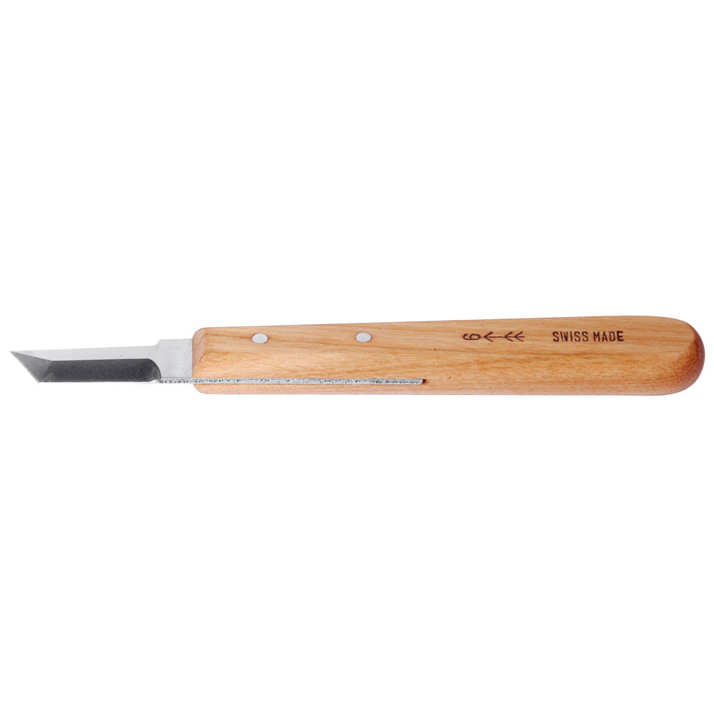 Couteau pour sculpture en coches #6 - Pfeil. Fabriqué en Suisse