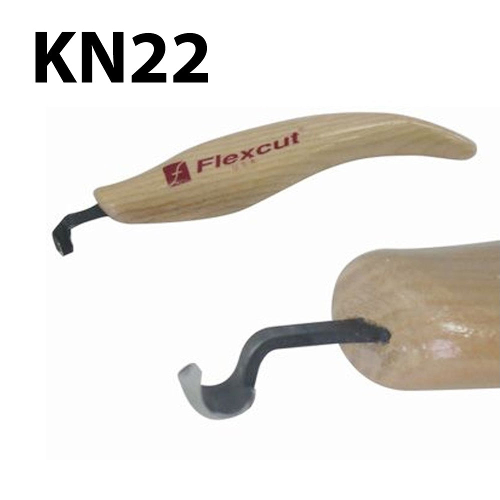 Scorps Hollowing Carving Gouge - Right and Left Hand - Flexcut