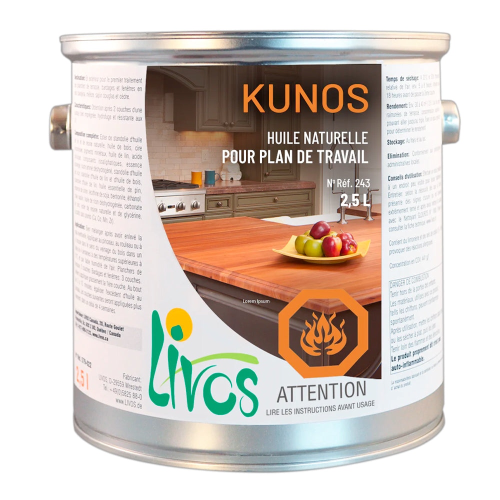 Huile plan de travail KUNOS – Livos