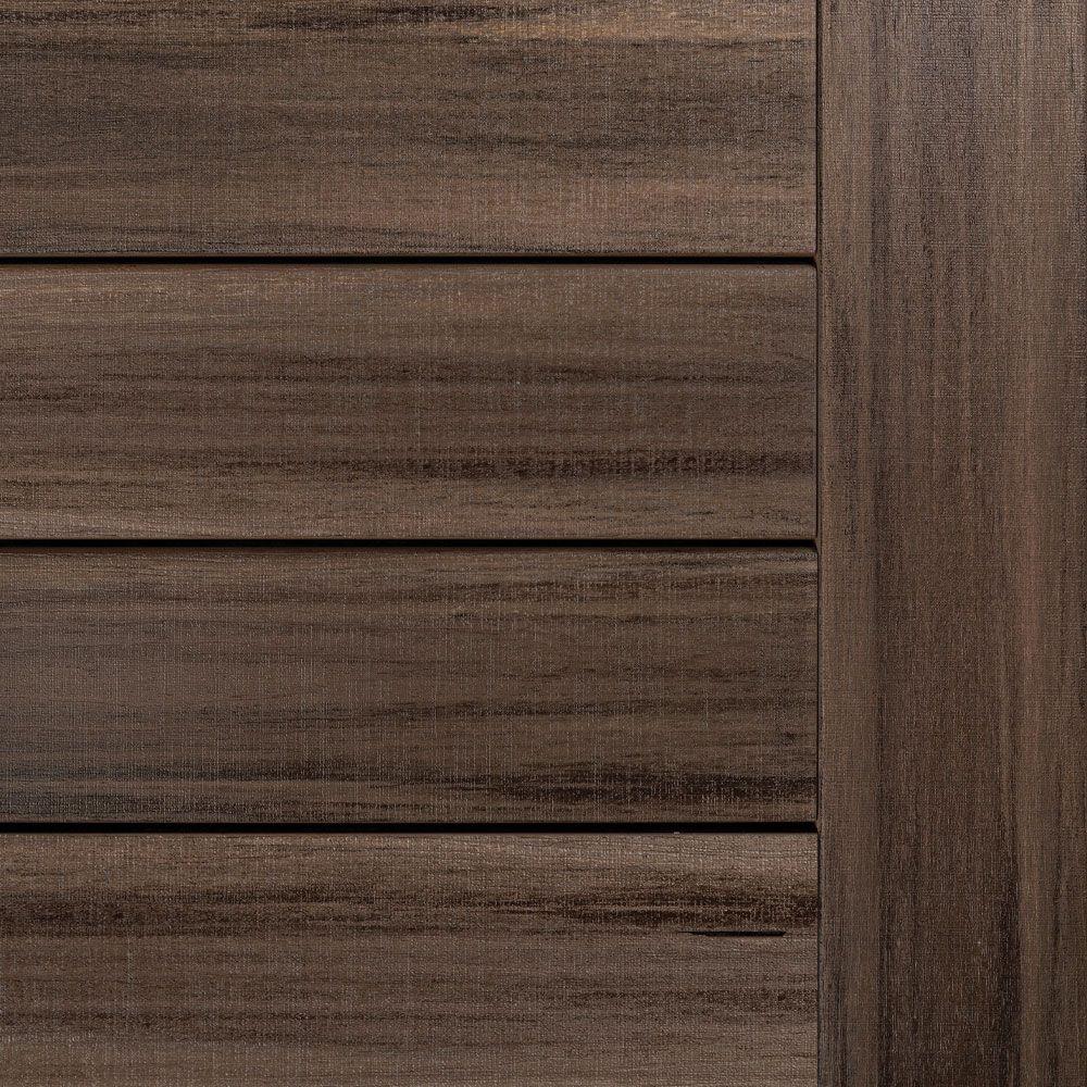 Planche de terrasse rainurée en PVC Avancé 1" x 6" TimberTech Landmark - American Walnut