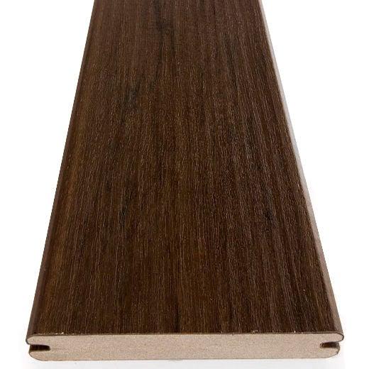 Grooved Decking Board 1"x6" TimberTech Composite Legacy - Mocha