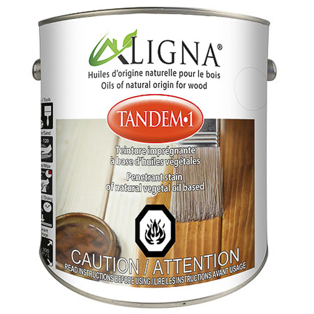 Penetrant stain of natural vegetal oil based - Tandem 1 - 237ml