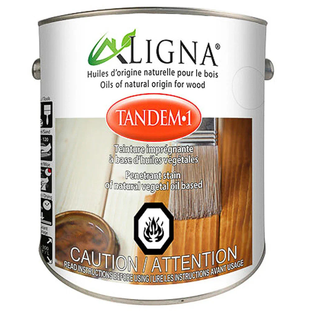 Penetrant stain of natural vegetal oil based - Tandem 1 - 237ml