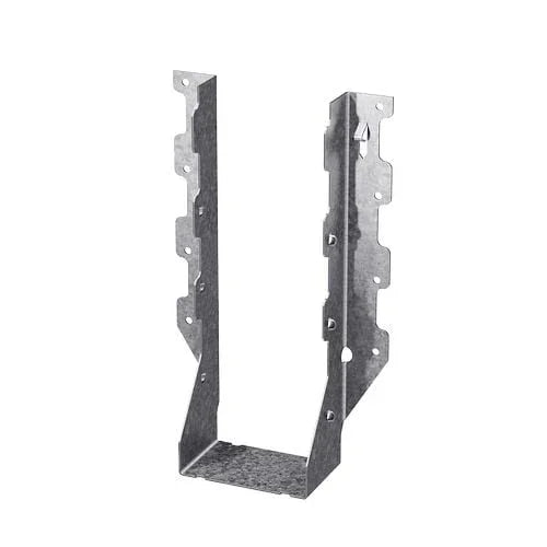 Étrier métallique galvanisé pour charpente bois, support de poutre de construction