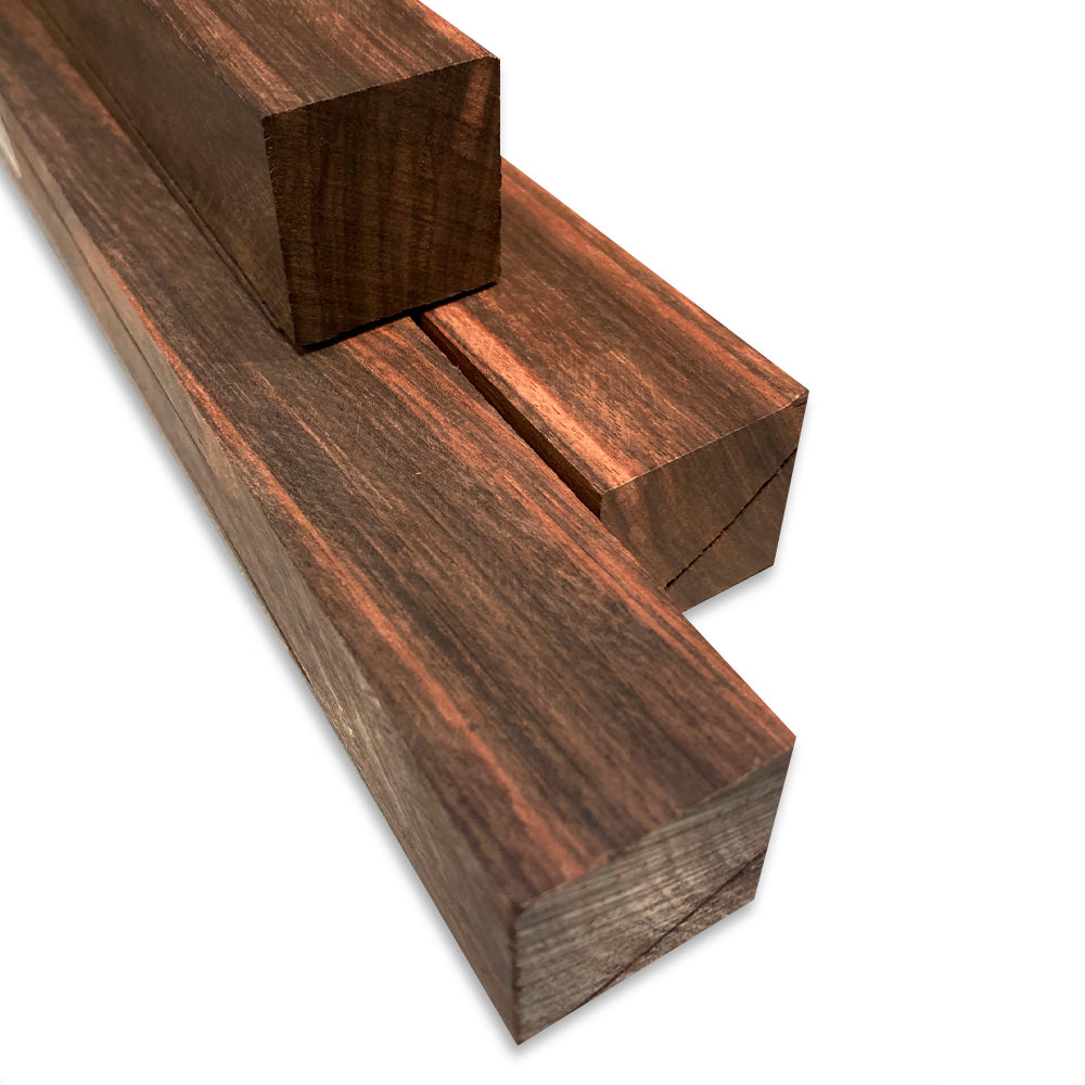 Ébène de Macassar - 1 1/2" x 1 1/2" x 12"