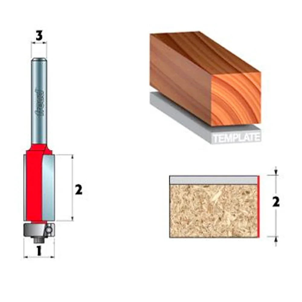 Bearing Flush Router Bits - Freud