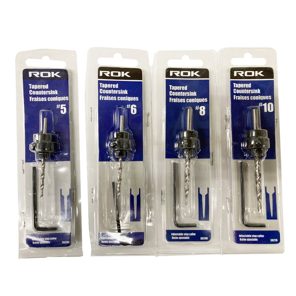 Carbide tip countersink drill bit, ROC