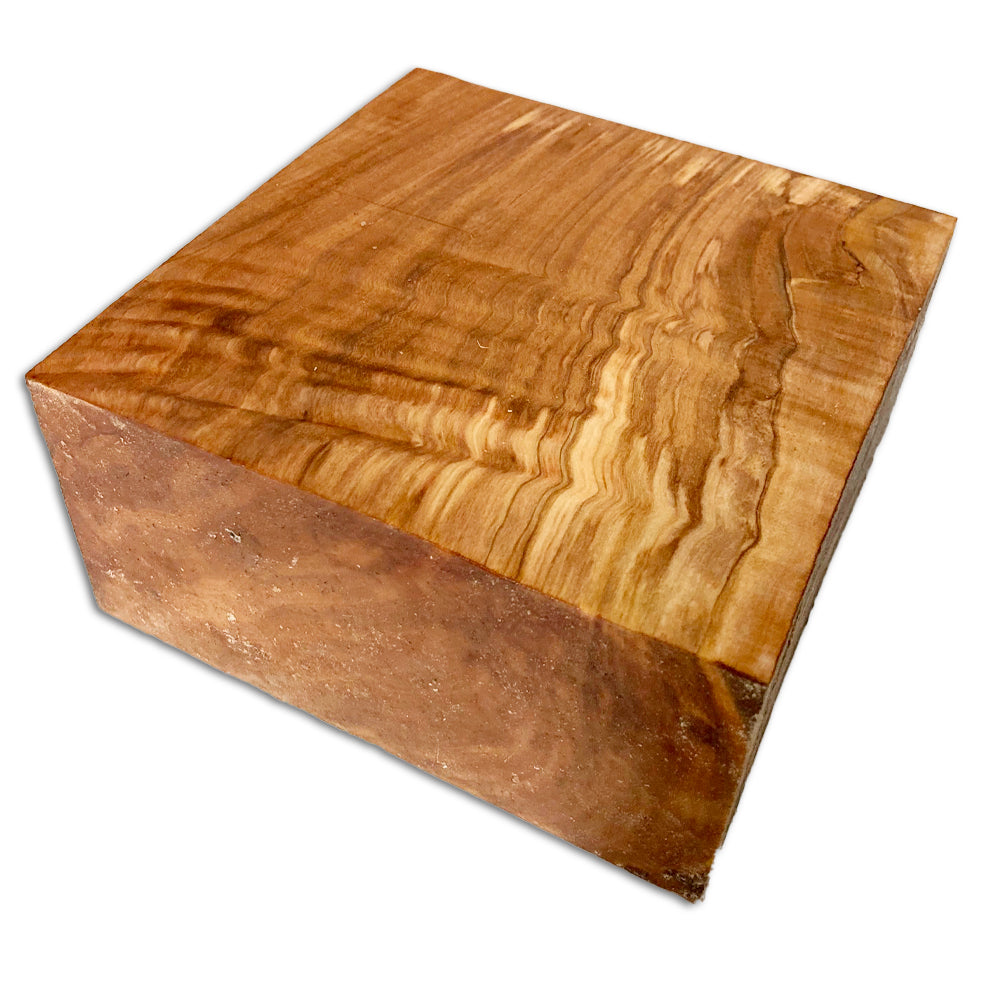 Blocs en bois d'Olivier non-séché - 2'' x 6'' x 6''