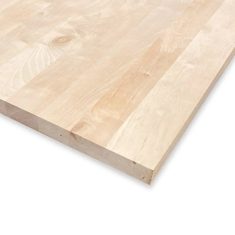 Solid birch glued laminated panels - 1 1/4"