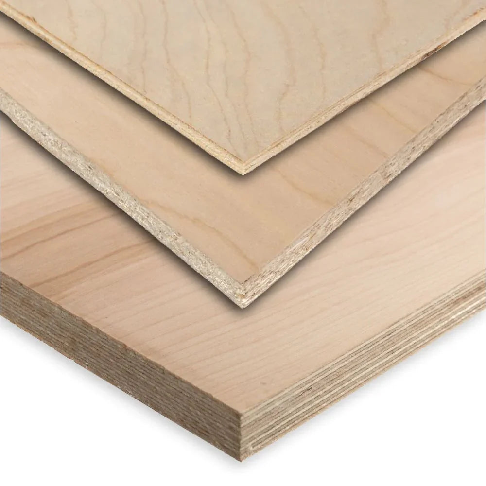 Birch panels - 4' x 8'