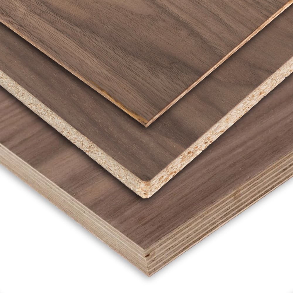 Black walnut panels - 4' x 8'