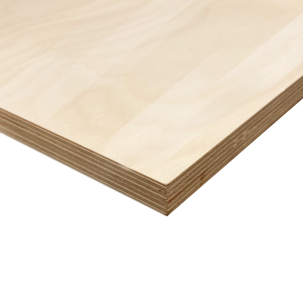 Clear melamine panel with Baltic Birch core Panomel - 4' x 8'