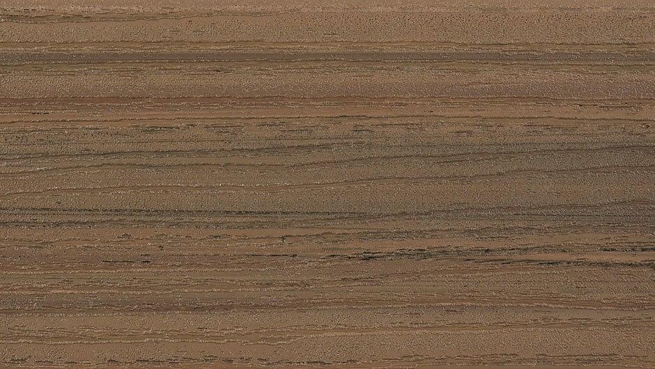 Planche de terrasse rainurée en PVC 1" x 6" Fiberon Paramount - Brownstone