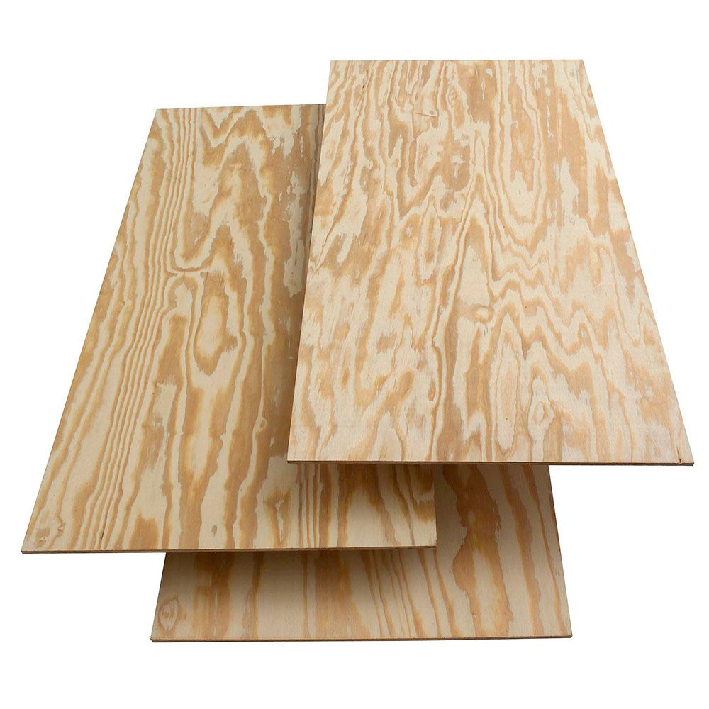 Contreplaqué en pin BCX, fini 1 côté - 4' x 8'