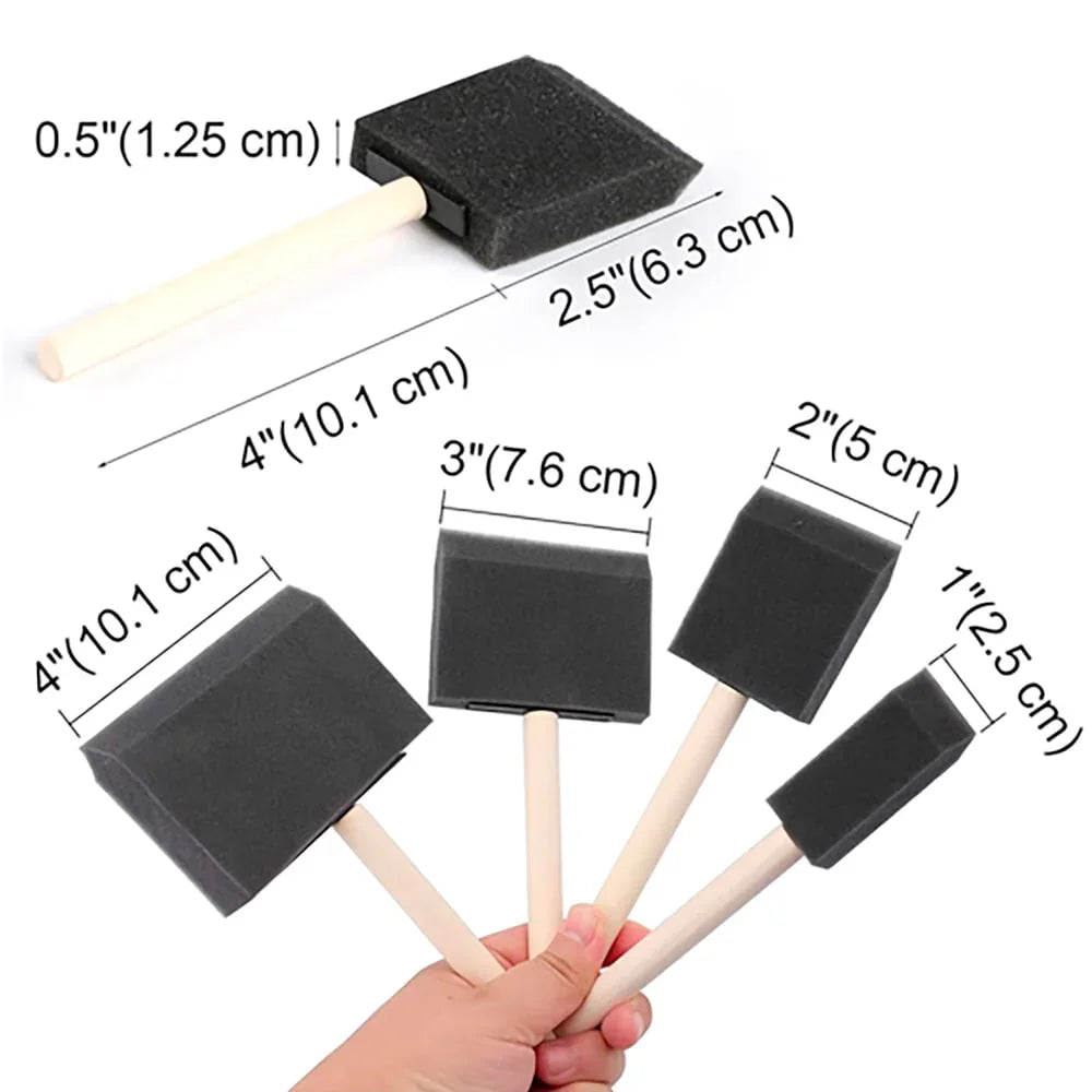Foam brushes