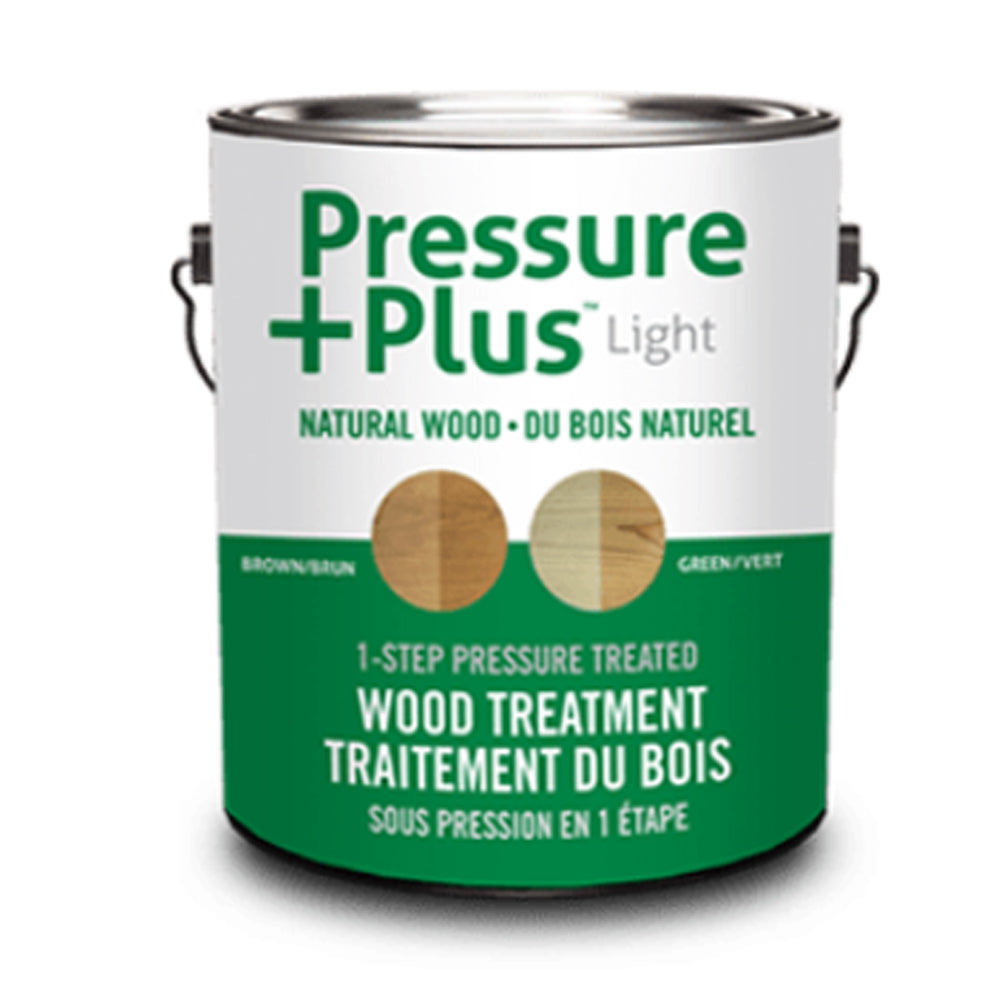 Teinture pour bois traité PressurePlus 3,78 L - Sansin