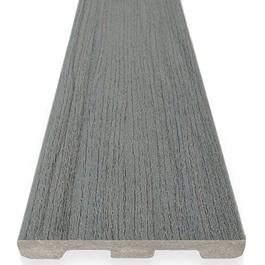 Planche de terrasse rainurée en Composite 1" x 6" TimberTech Prime+ - Sea Salt Gray