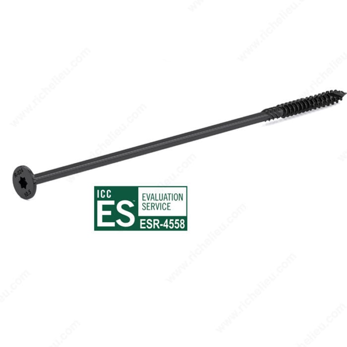 Log Home / Timber Structural Screw - PWR DRIVE LOG - Reliable