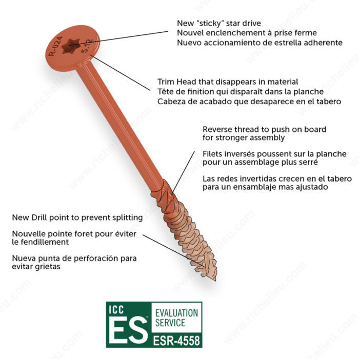 Member Structural Assembly Screw - PWR DRIVE LVL - Reliable