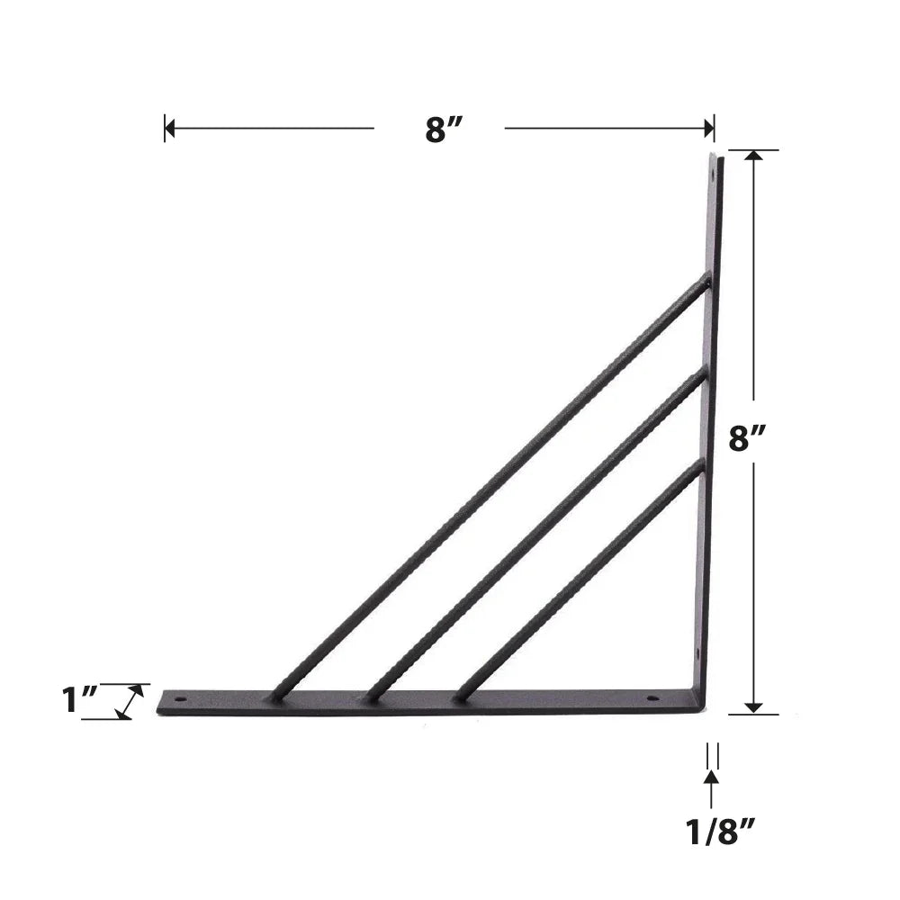 Shelf Support - 3 Bar Style
