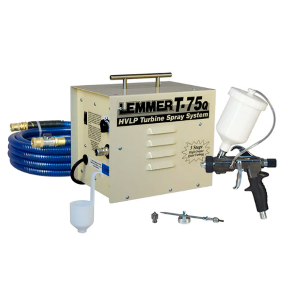 Ensemble de turbine et pistolet à gravité T-75Q - Lemmer