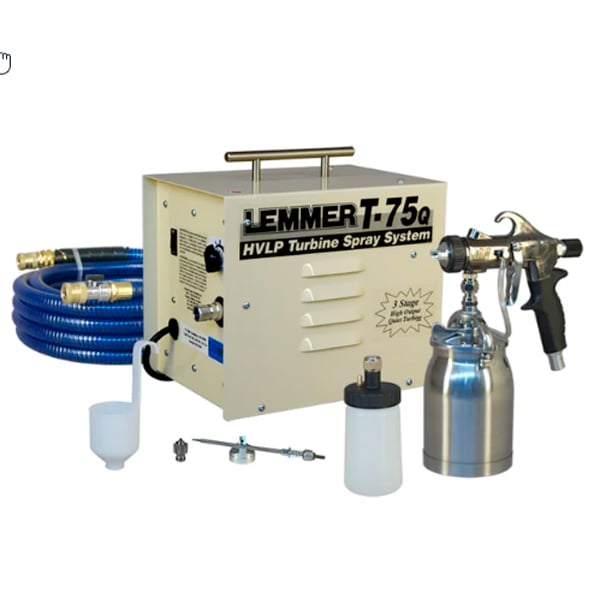 Lemmer T-75Q HVLP Turbine with Gun