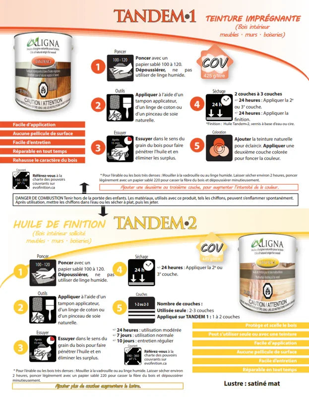 Multisurface Colourless Finishing Oil - Tandem 2 - Ligna