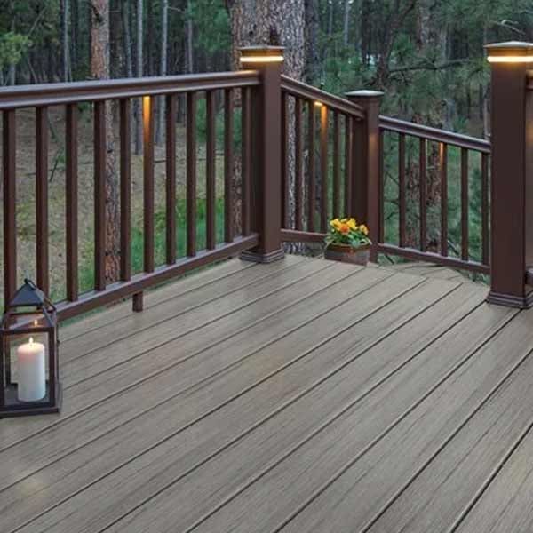 Fascia de terrasse en Composite 9/16" x 12" x 12' TimberTech Reserve - Driftwood